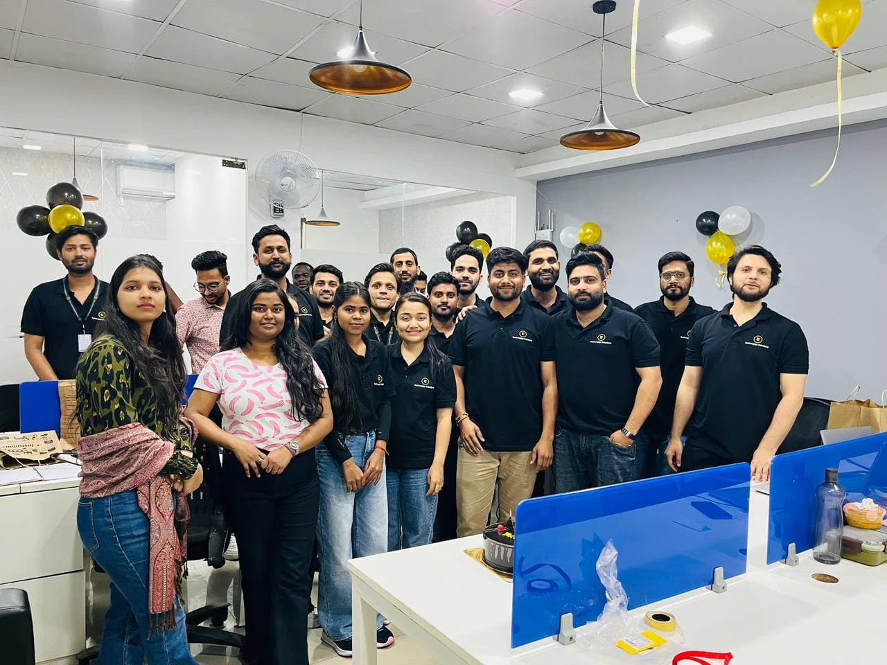 Technogigz Solutions team collaborating in the office